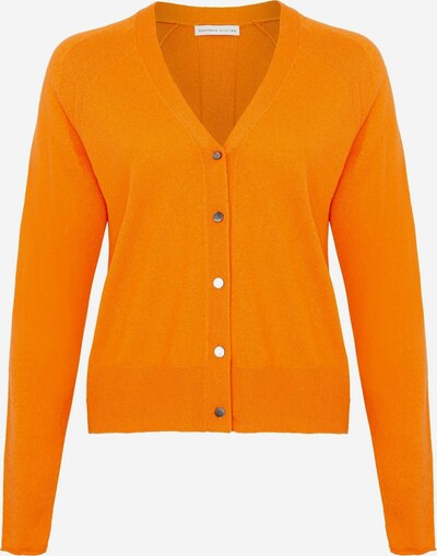 Cashmere Stories Strickjacke in orange, Produktansicht