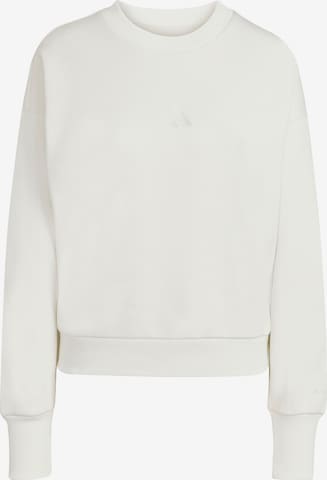 ADIDAS SPORTSWEAR Спортивный свитшот 'All Szn' в Белый: спереди