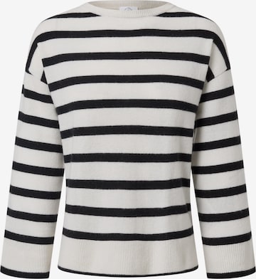 Pull-over CASH-MERE.CH en blanc : devant