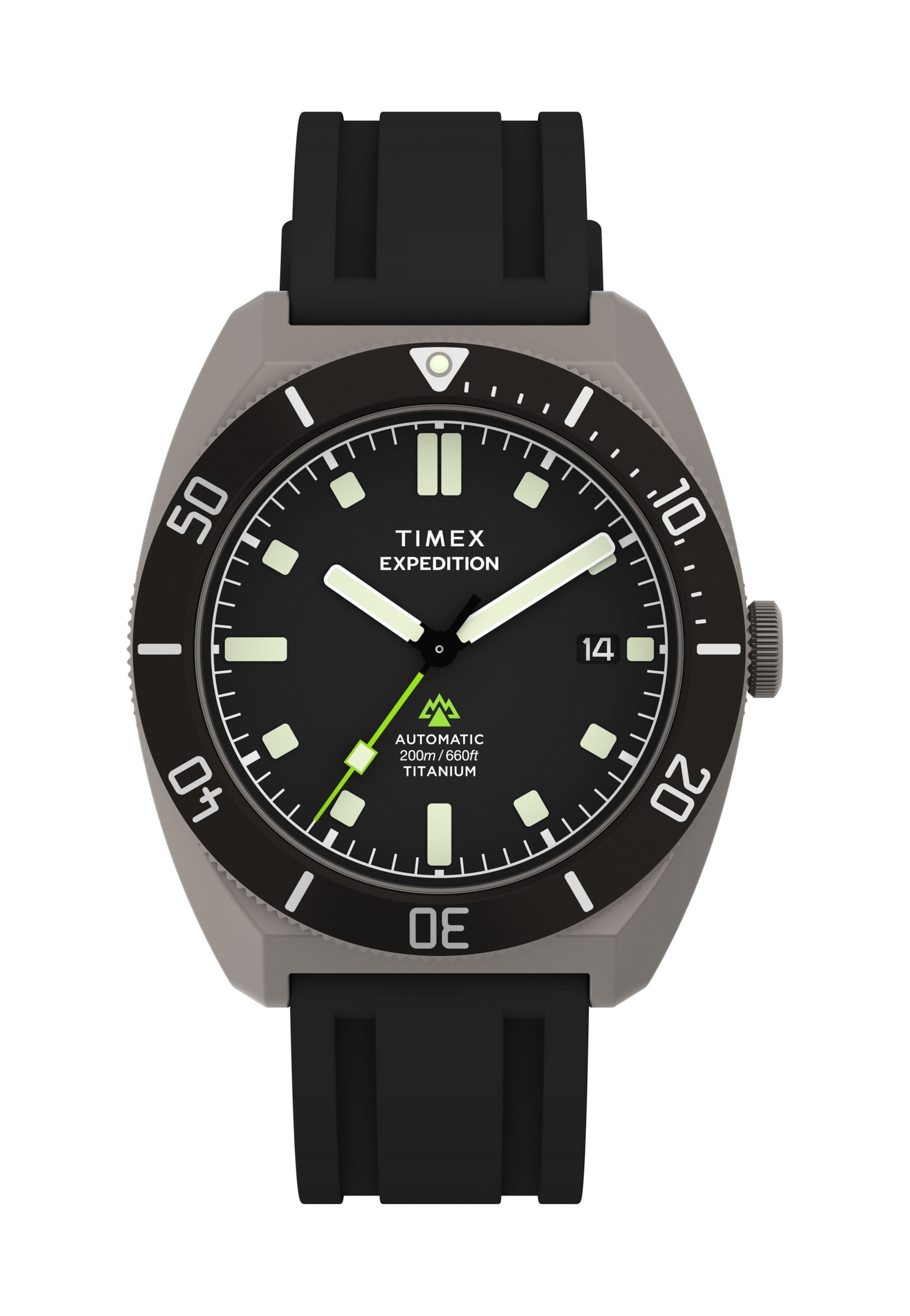 TIMEX Uhr ' Expedition® Pioneer Automatic ' in Schwarz: Vorderseite