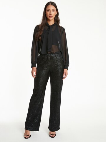 Ana Alcazar Regular Trousers 'Tajane' in Black