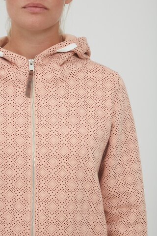 Oxmo Kapuzensweatjacke 'VENDELA' in Pink