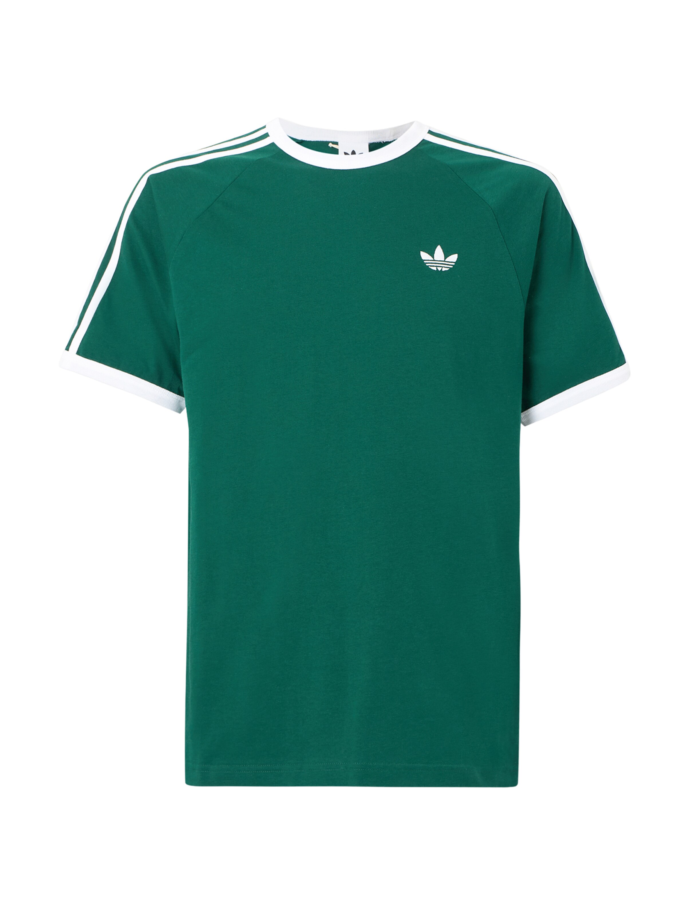 ADIDAS ORIGINALS - Camiseta en verde: frente