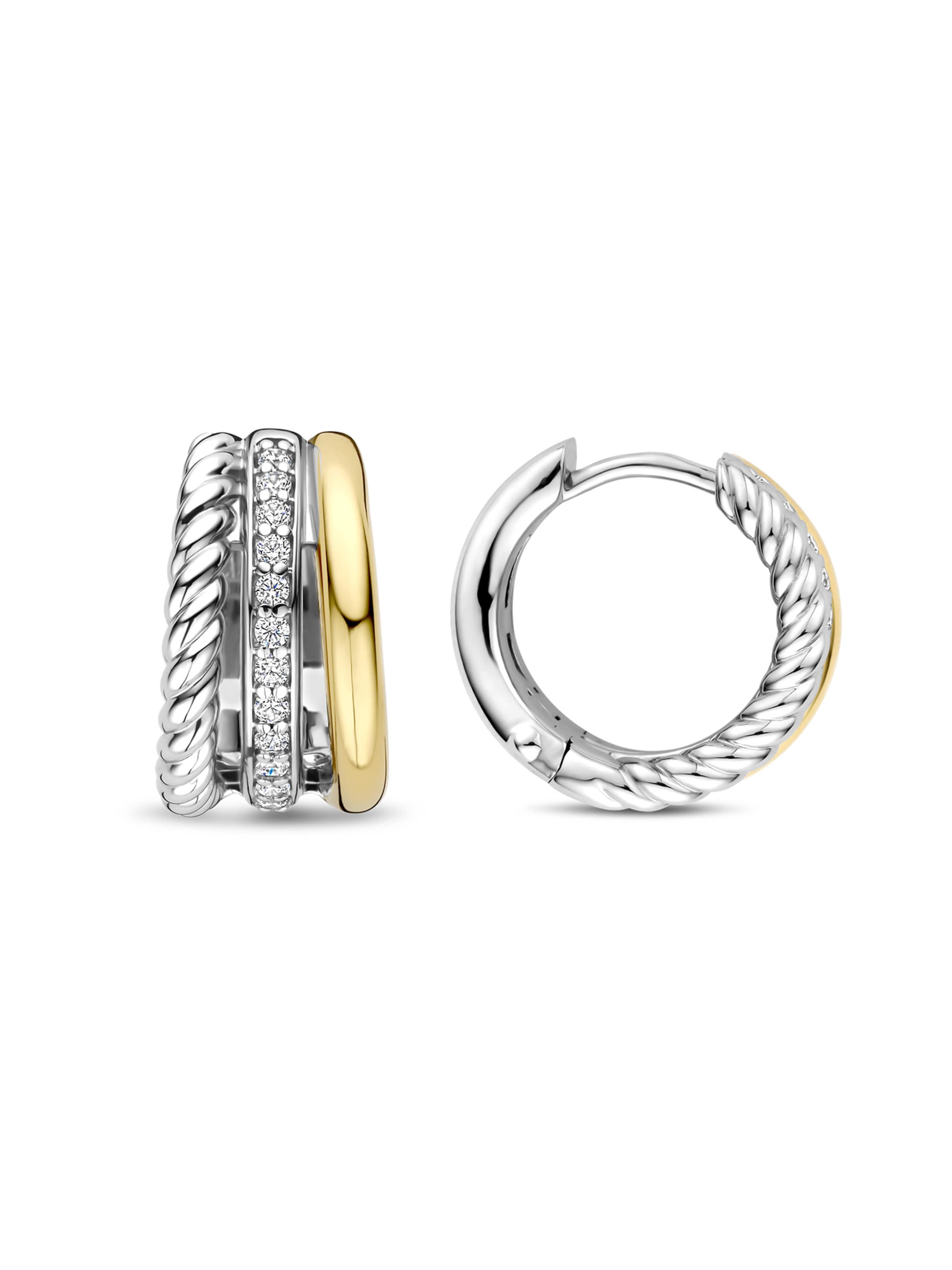 Ti Sento Milano Ohrringe in Silber