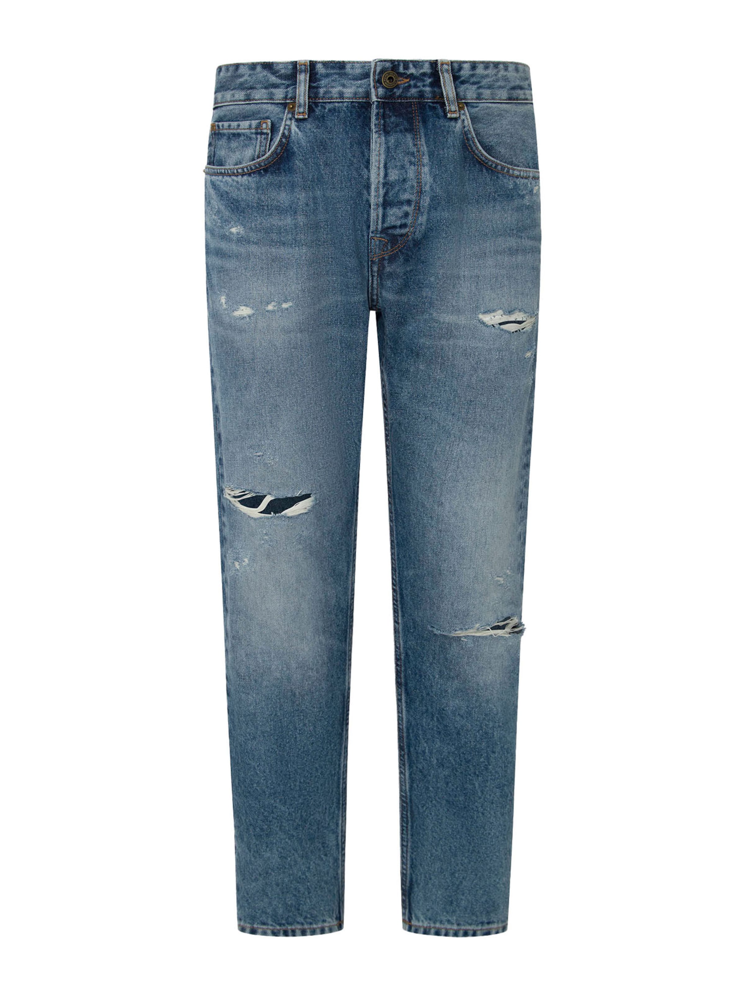 Pepe Jeans Tapered Jeans in Blue: front