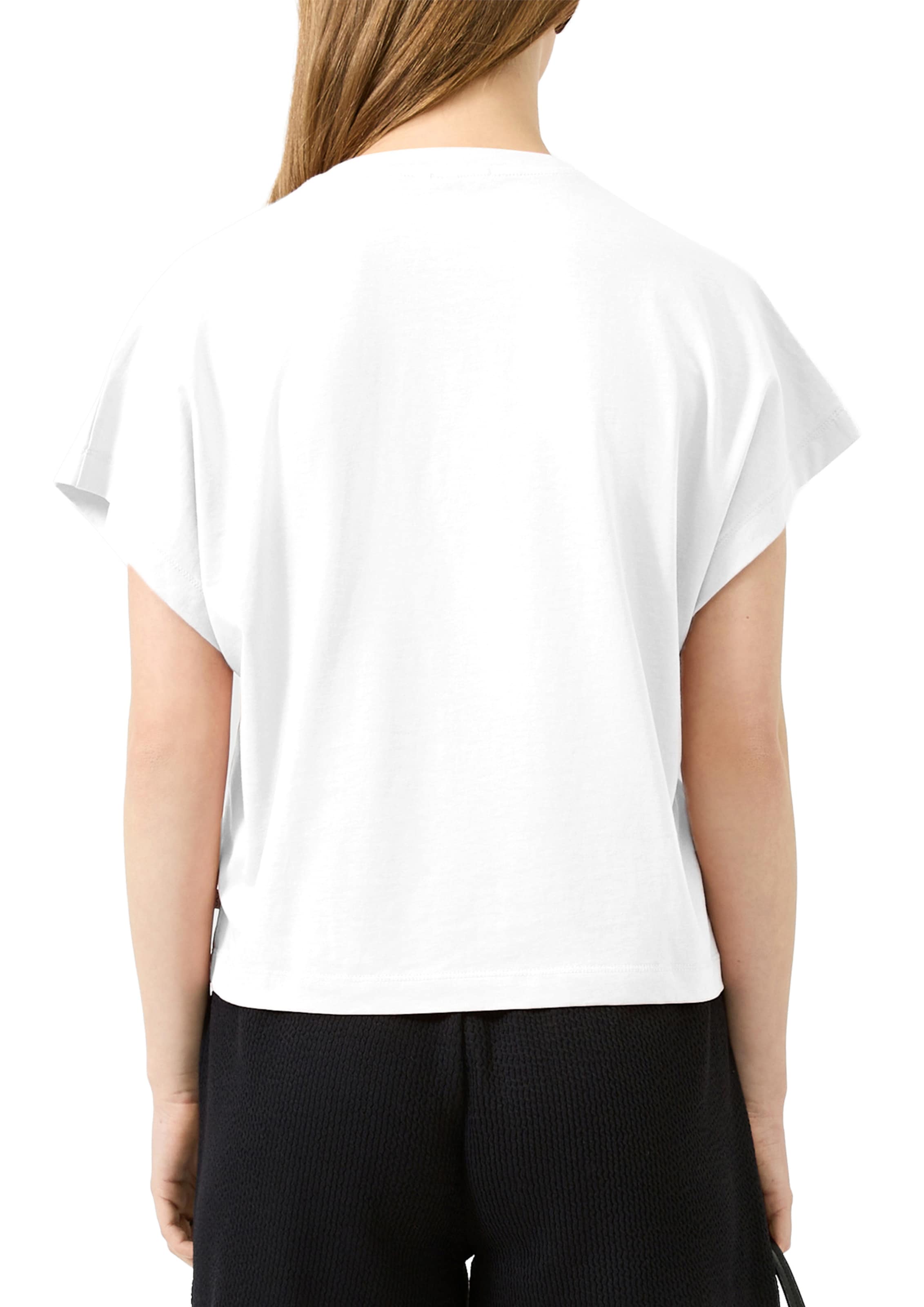 QS T-Shirt in Weiß