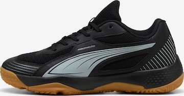 PUMA Soccer shoe 'Puma Solarflash III Jr Team' in Black: front