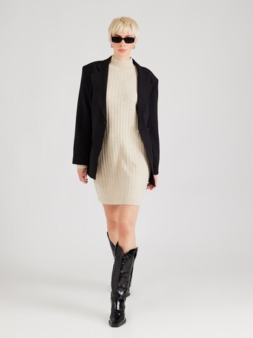 JDY Knit dress 'JDYANA' in Beige