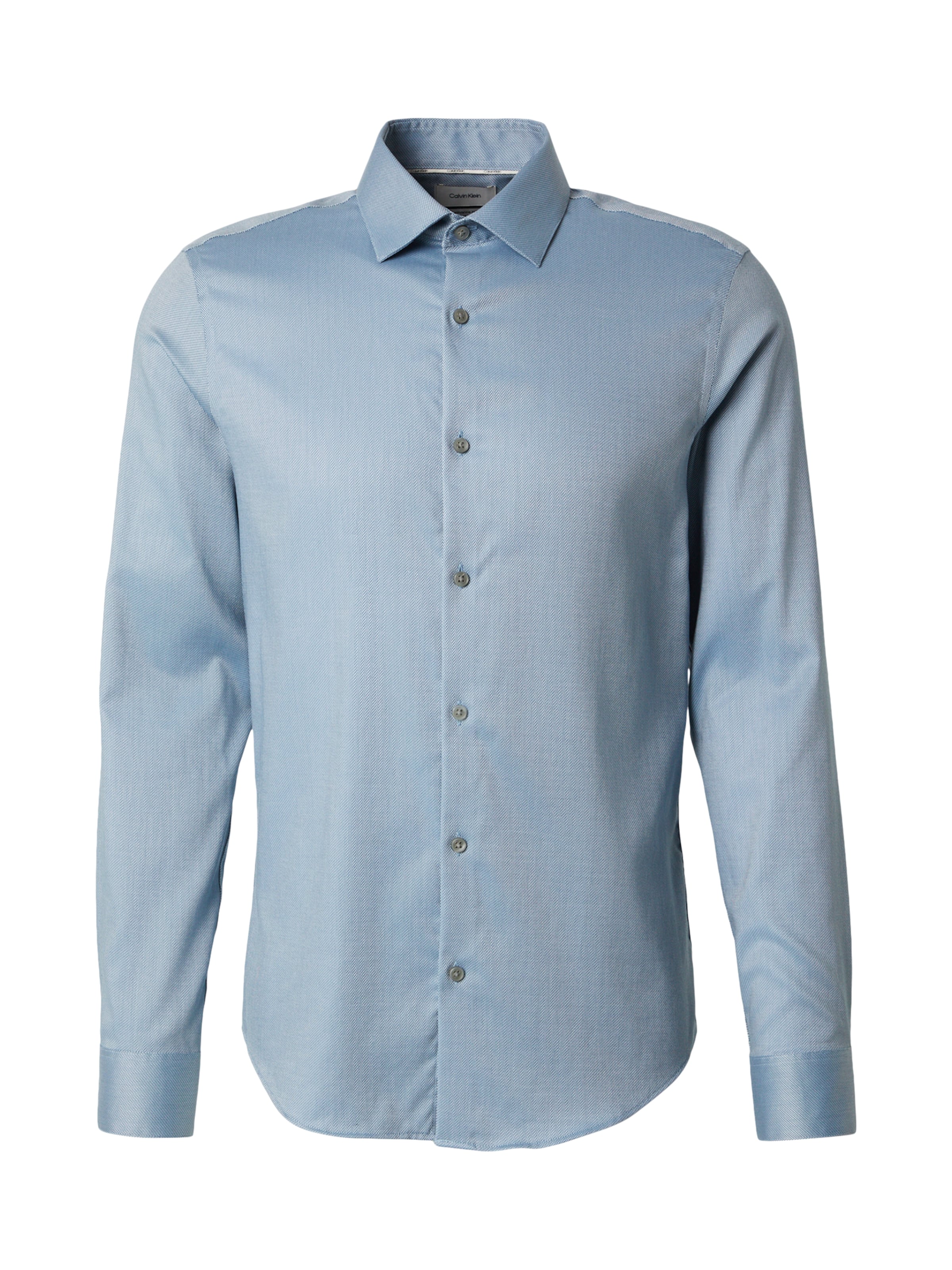 Calvin Klein Slim fit Koszula w kolorze niebieski: przód
