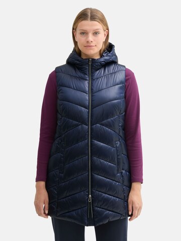 Tom Tailor Women + Vest in Blue: front