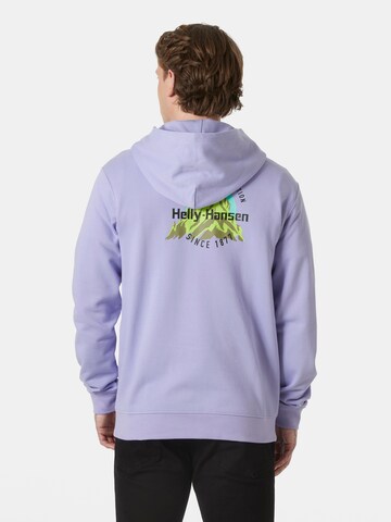 HELLY HANSEN Mikina – fialová: přední strana