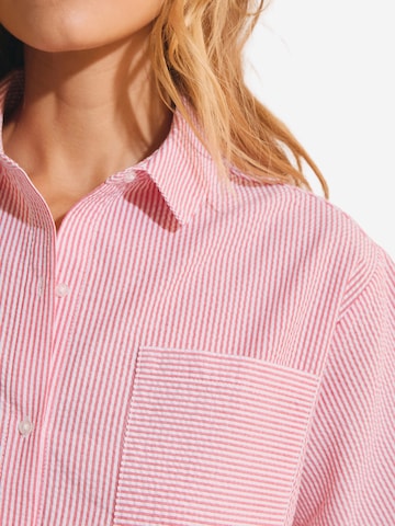 Camicia da notte 'Bettina' di ETAM in rosso