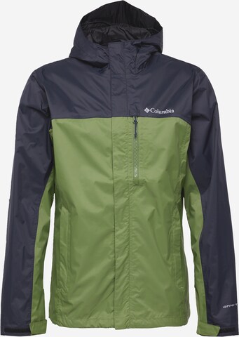 COLUMBIA Куртка в спортивном стиле в Зеленый: спереди