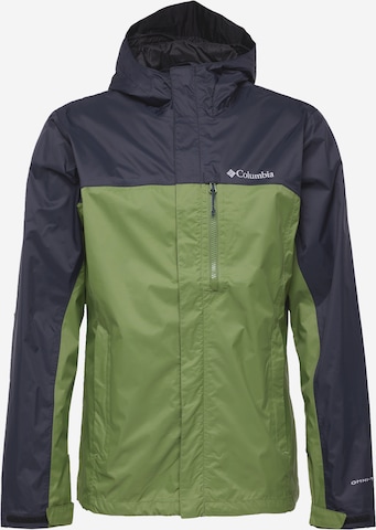 COLUMBIA Outdoorjas in Groen: voorkant