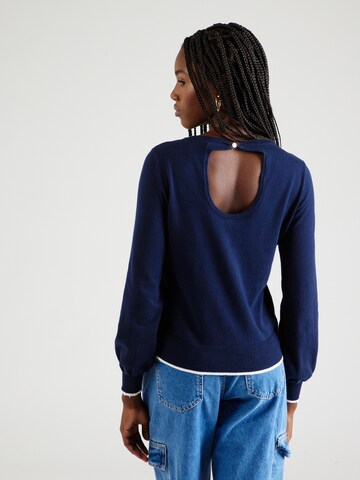 VERO MODA Trui 'VMALMA' in Blauw