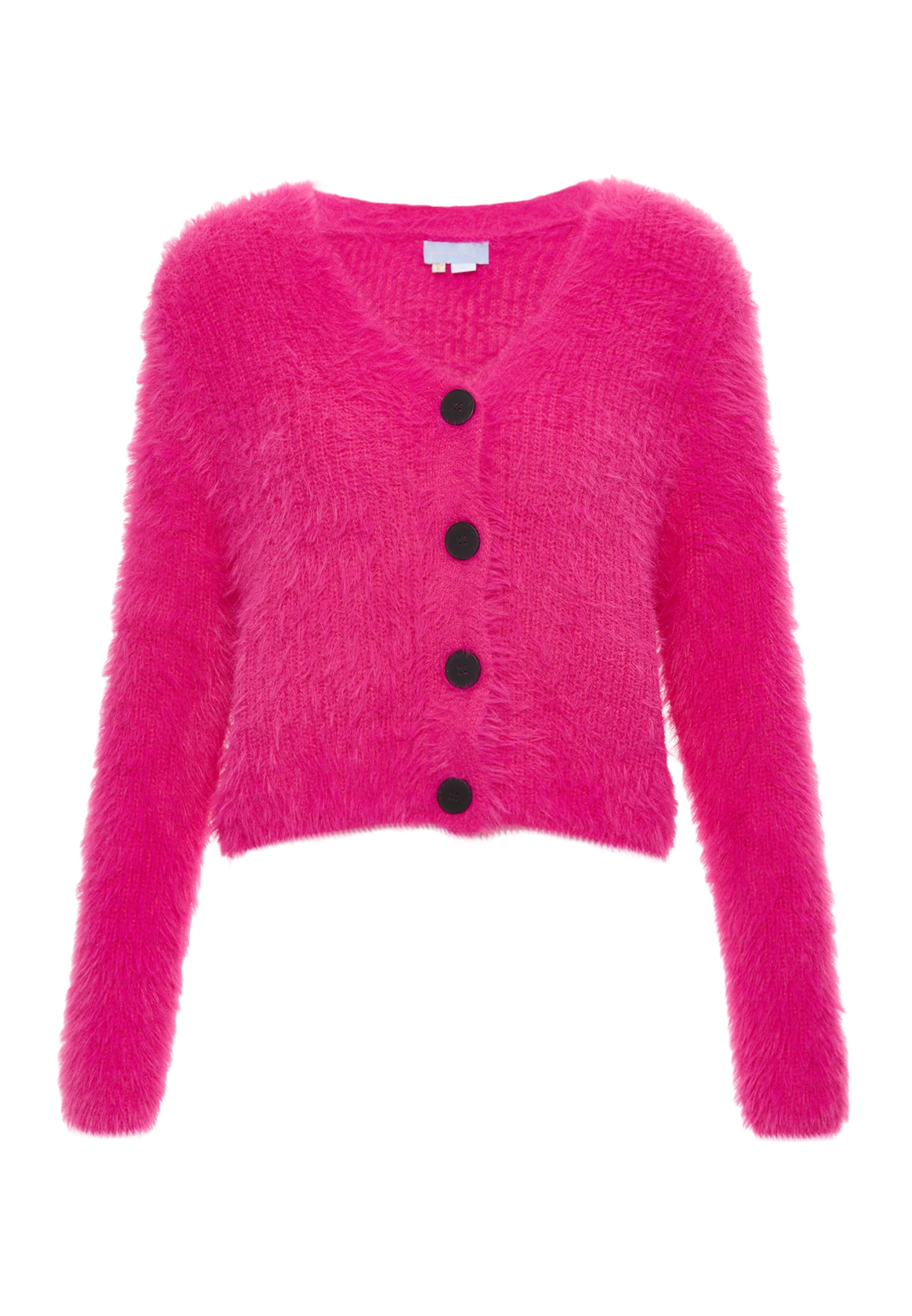 Poomi Strickjacke in Pink: Vorderseite