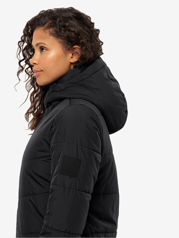 JACK WOLFSKIN Raincoat 'DEUTZER' in Black