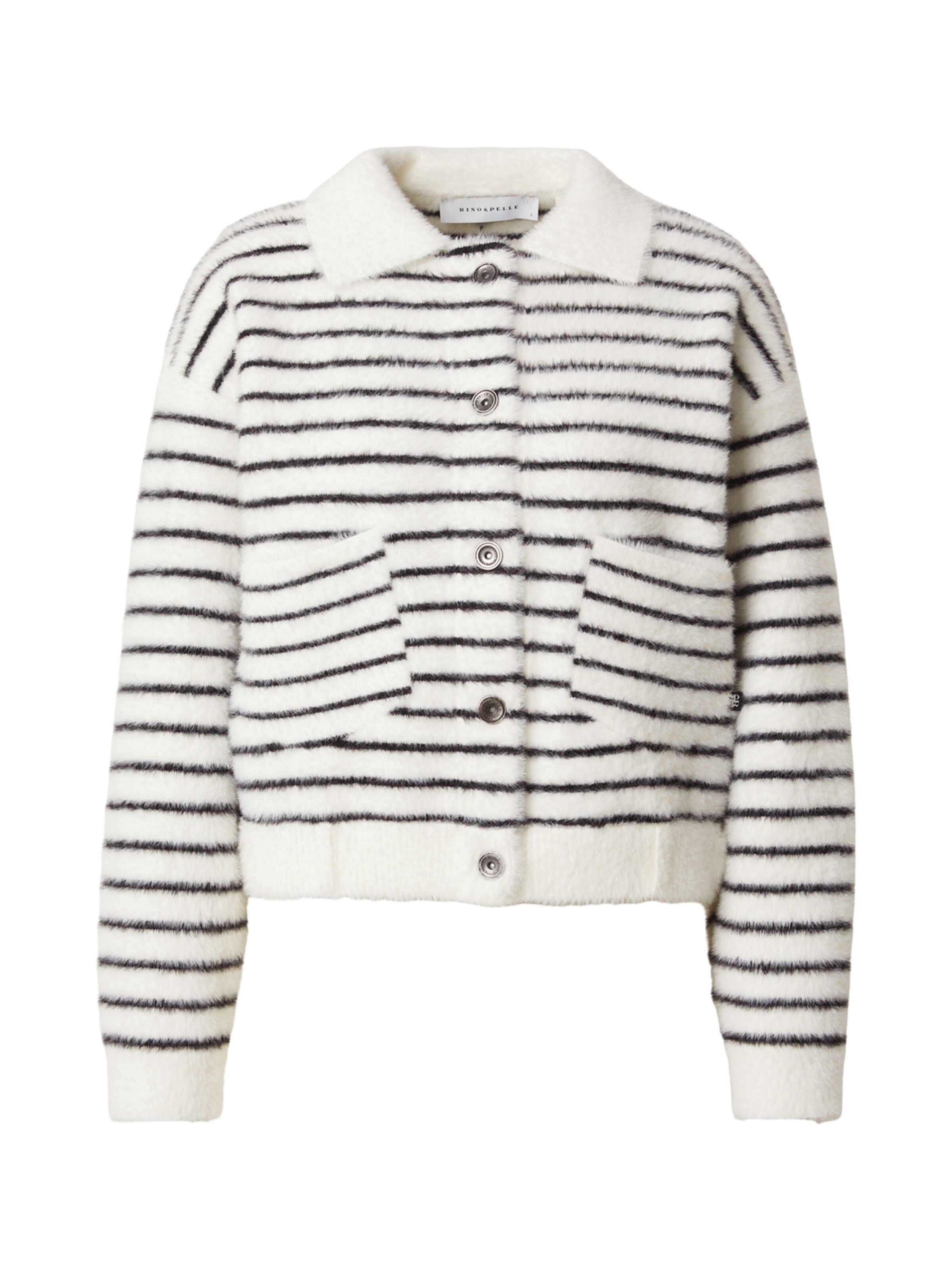 RINO & PELLE - Chaqueta de entretiempo 'Bubbly' en negro: frente