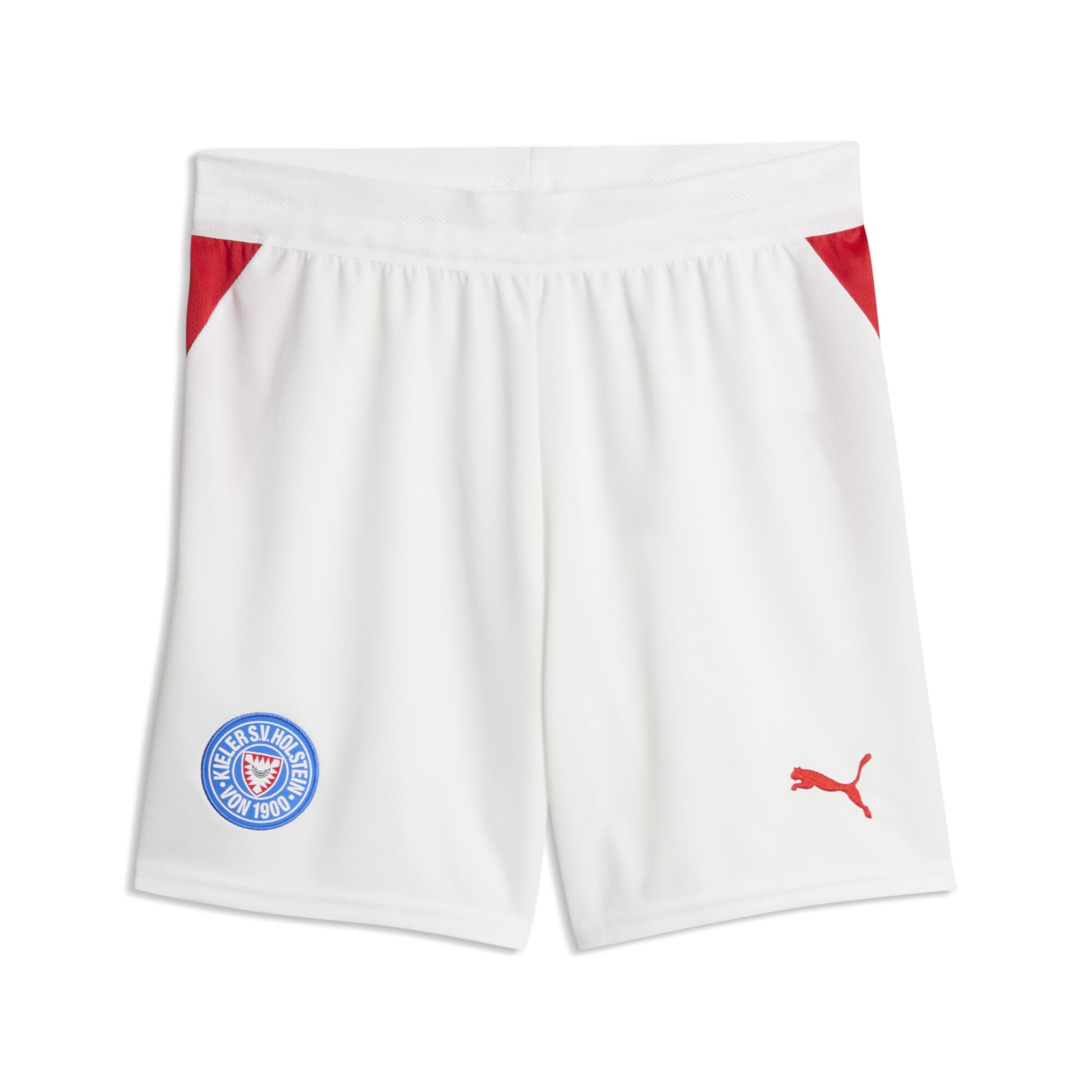PUMA Regular Sportbroek 'Holstein Kiel' in Wit: voorkant
