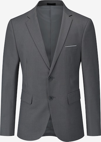 Youthup Slim fit Suit Jacket in Grey: front