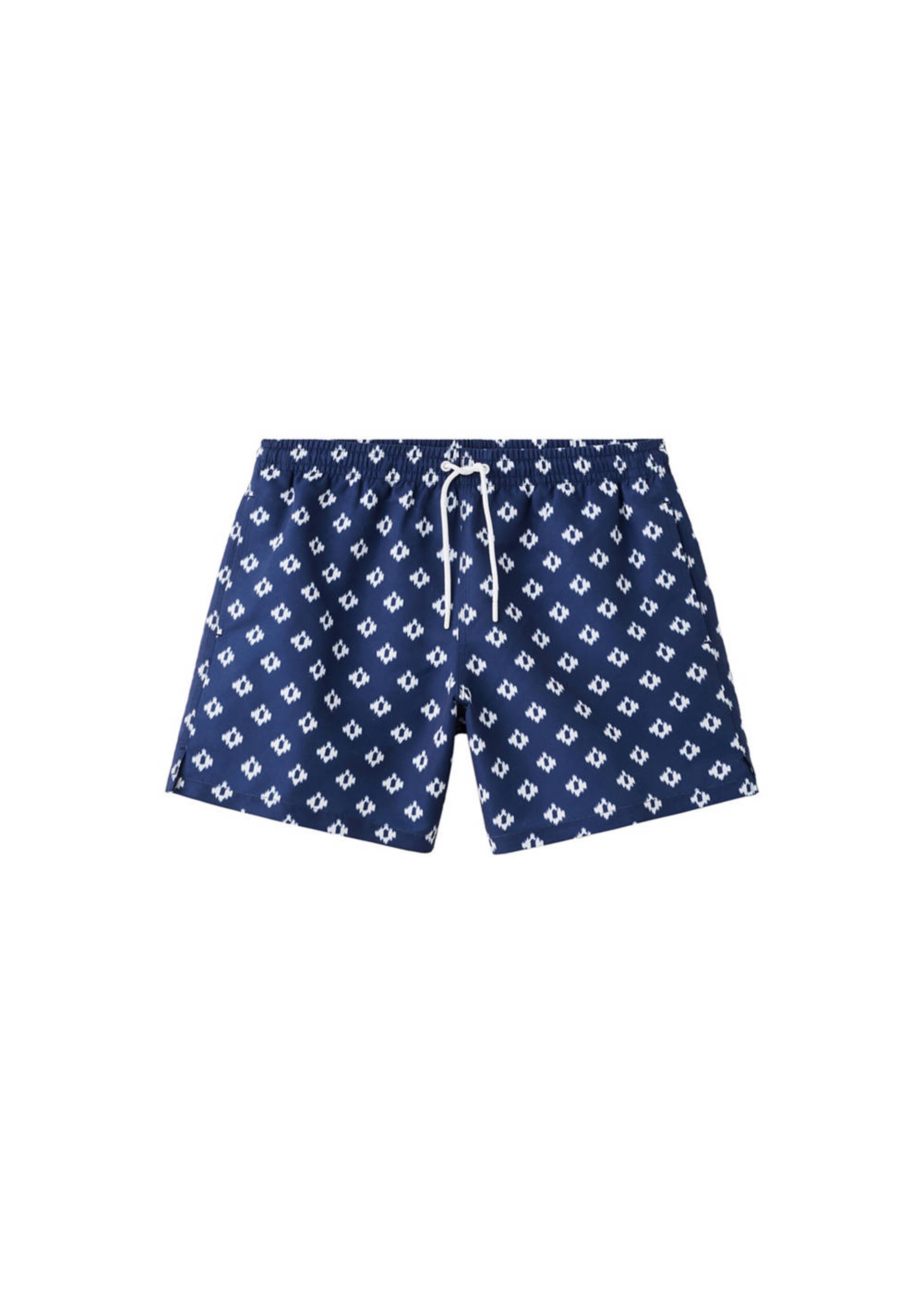 MANGO MAN Badeshorts 'Tye' in navy / hellblau, Produktansicht