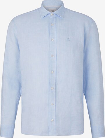 BOGNER Regular fit Button Up Shirt 'Timi' in Blue: front