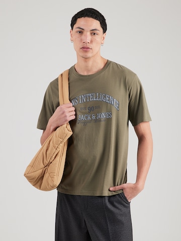 JACK & JONESMajica 'JJEDENVER' - bež boja: prednji dio