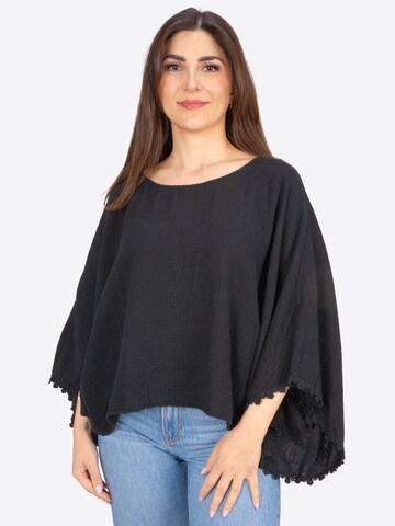 Seasons of April Blouse 'Mathilda' in Black: front