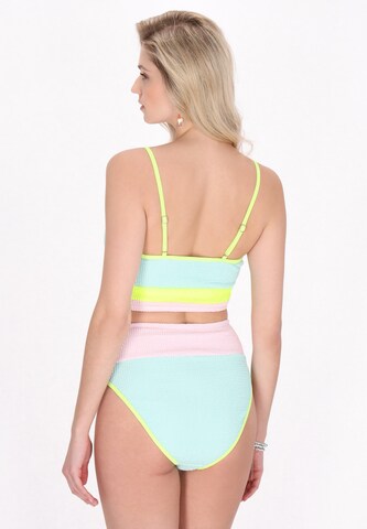 IZIA Bustier Bikini in Blauw