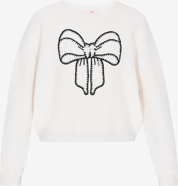 MYMO - Pullover em branco: frente