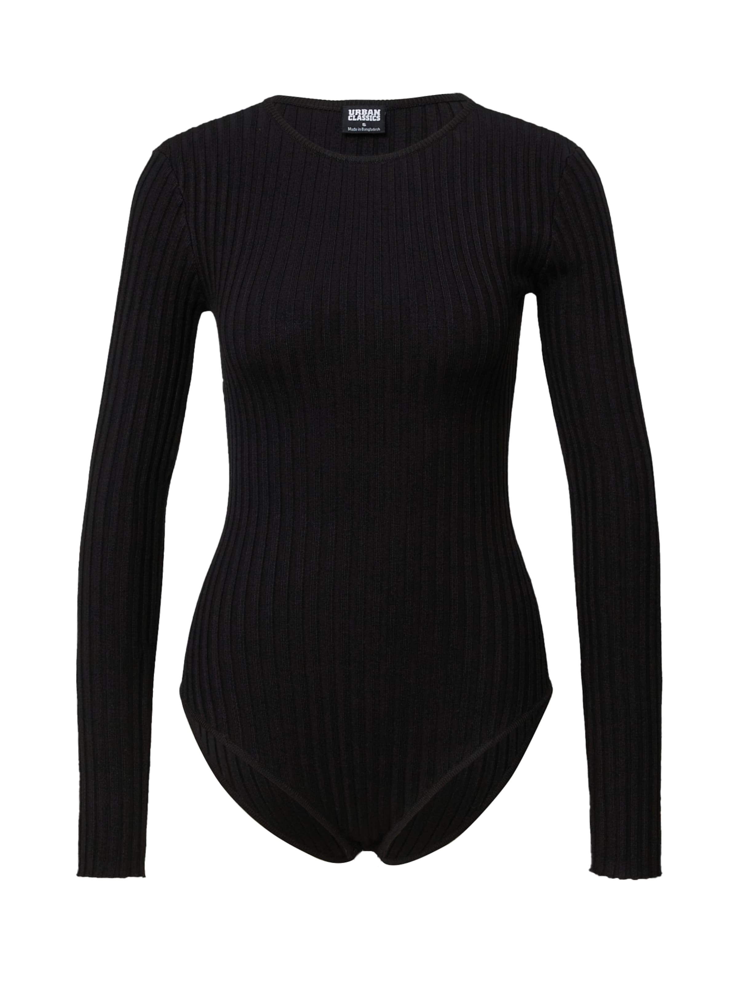 Urban Classics Tričkové body – černá: přední strana