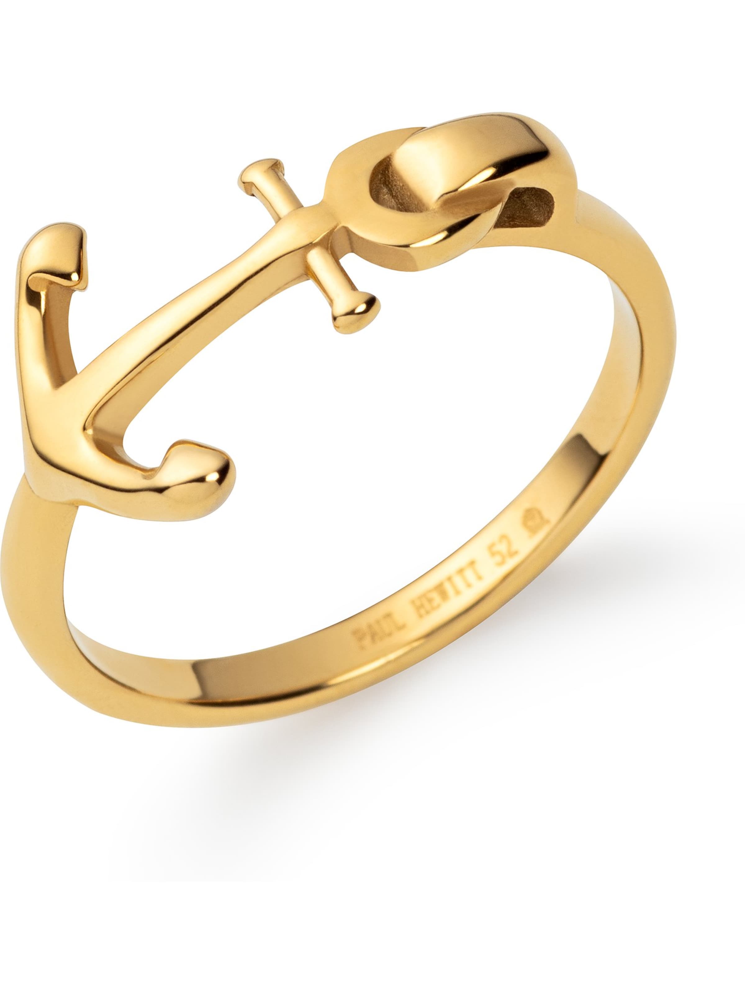 Paul Hewitt Ring in Gelb: Vorderseite