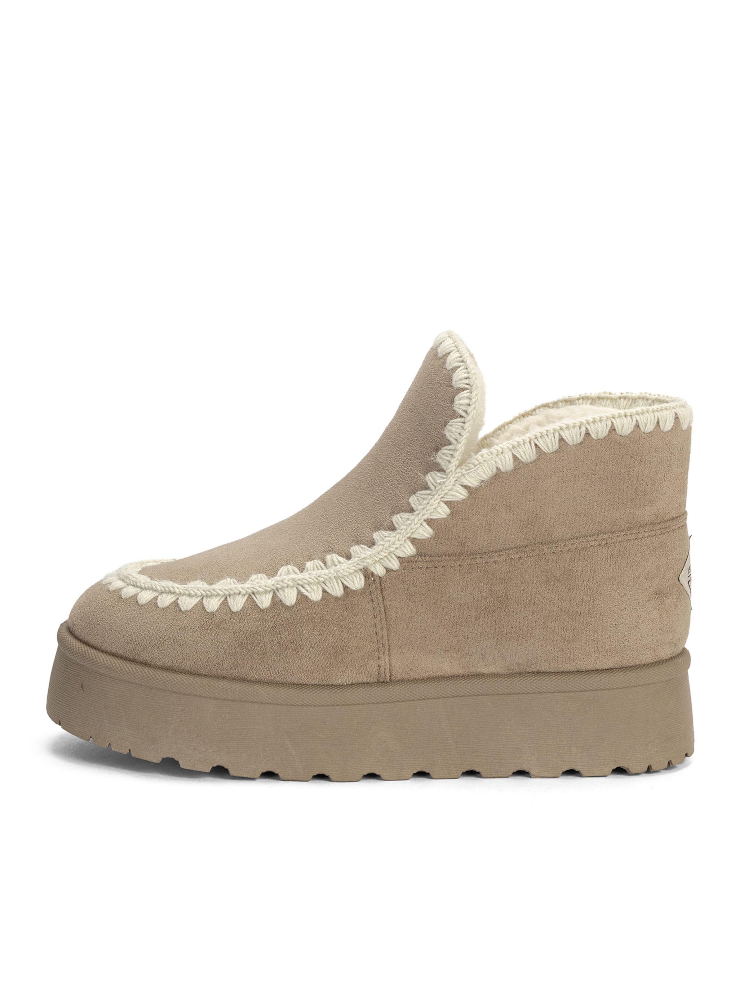 Island Boot - Botas 'SOPRANO' en beige: frente