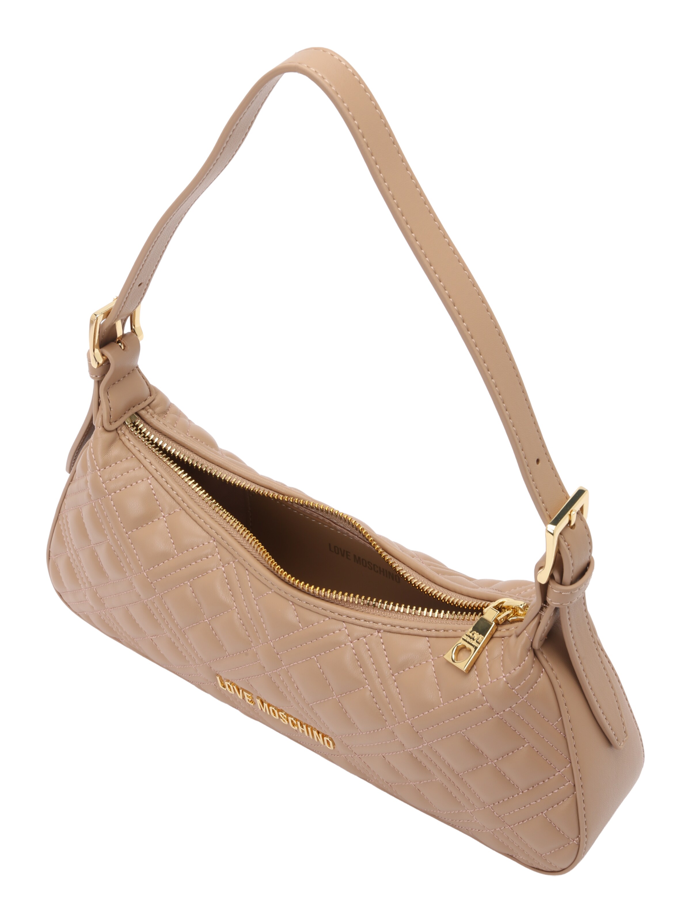 Love Moschino Наплечная сумка в Бежевый