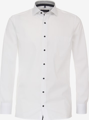 CASAMODA Business Shirt in White: front