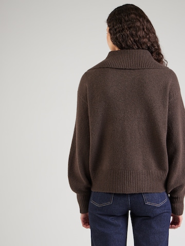PIECES - Cárdigan 'PCMALOU' en marrón