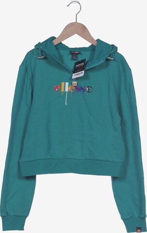 ELLESSE Sweatshirt & Zip-Up Hoodie in S in Green: front