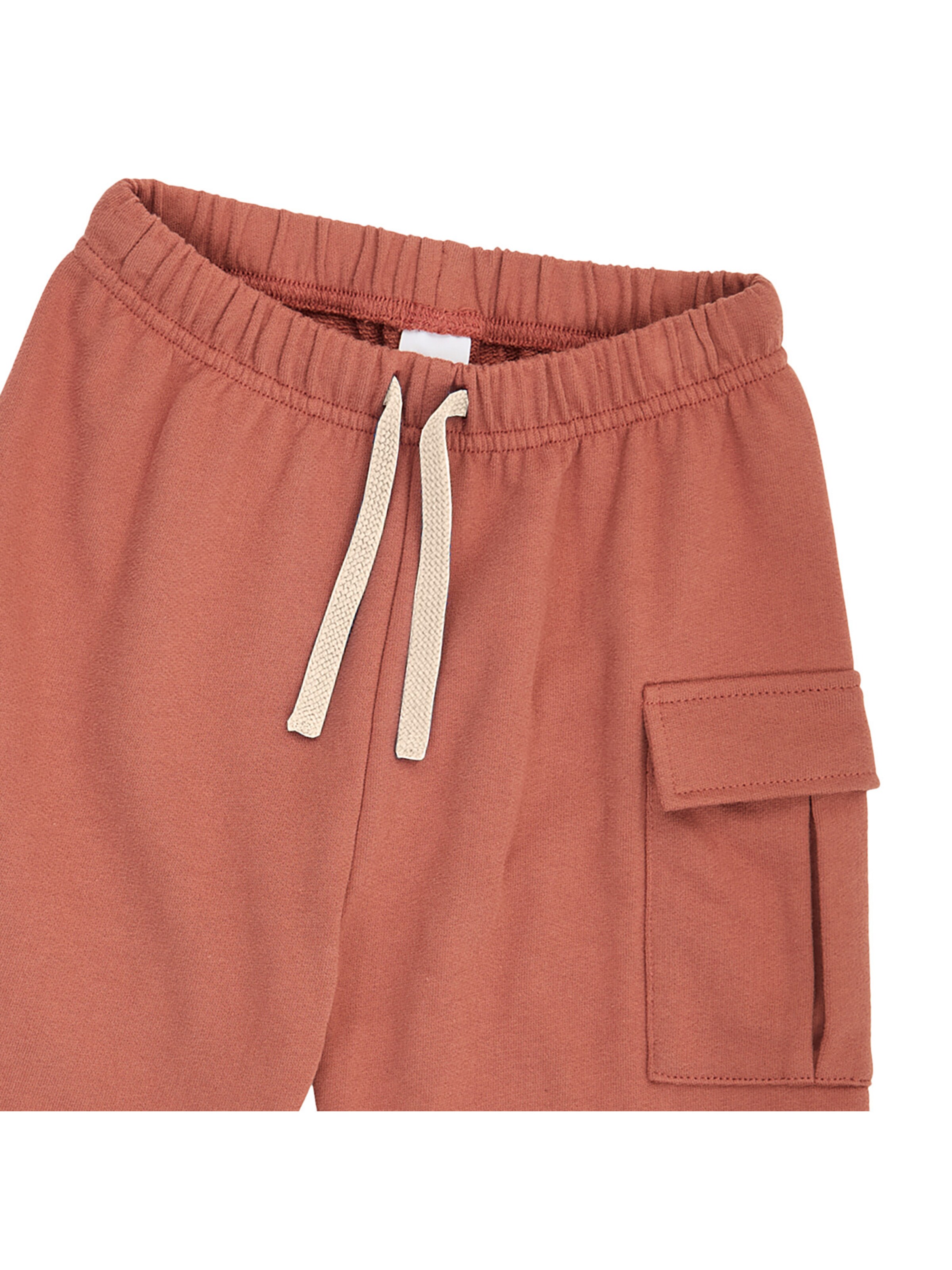 Fred's World by GREEN COTTON Loose fit Trousers ' Copper brown ' in Brown