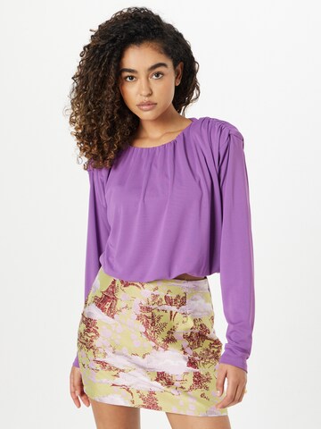 Gina Tricot Shirt 'Freja' in Lila: Vorderseite