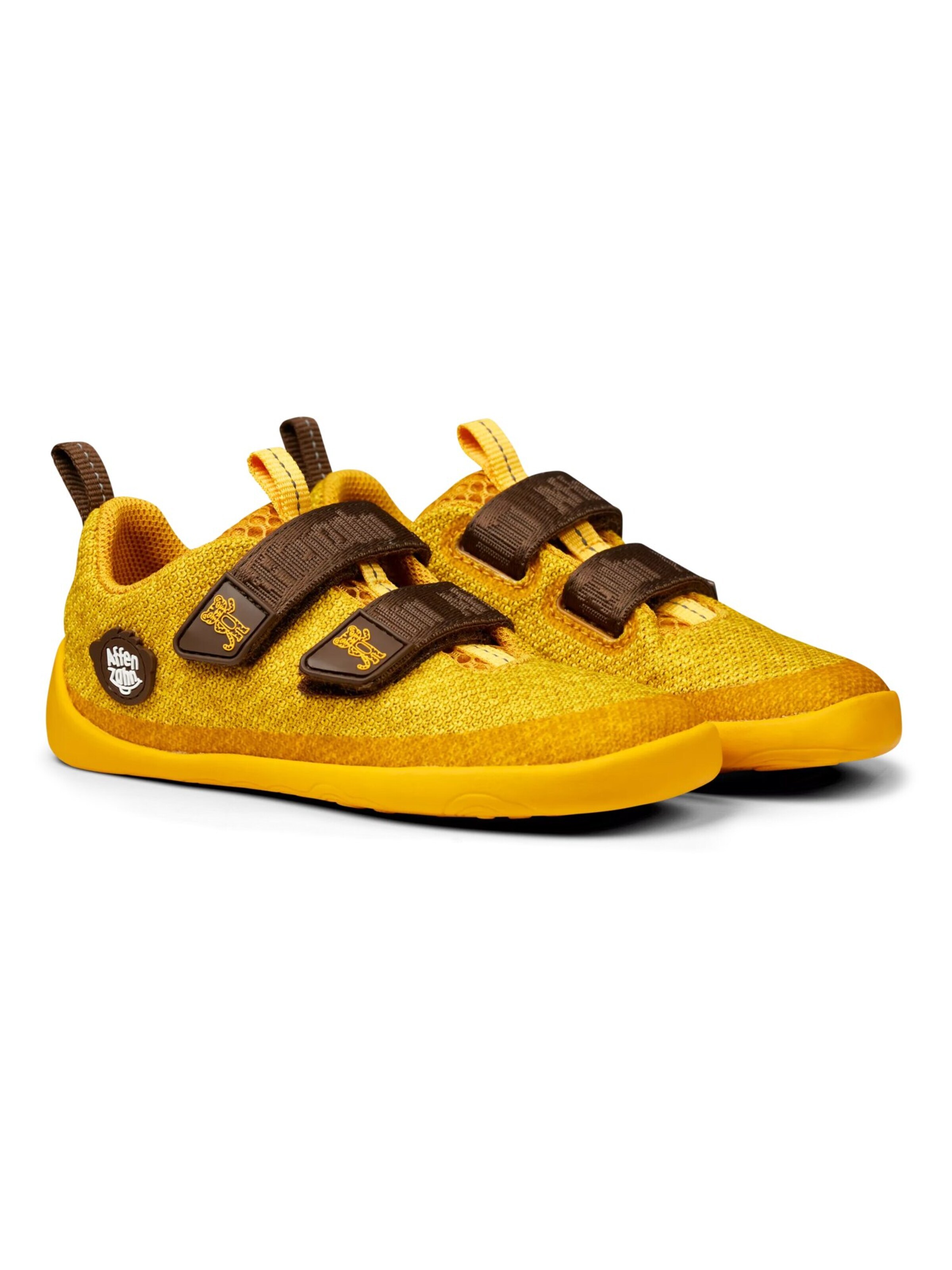 Affenzahn Sneakers 'Happy Tiger' in Yellow