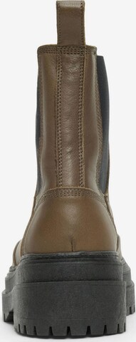 SELECTED FEMME Chelsea Boots 'Chunky' i brun