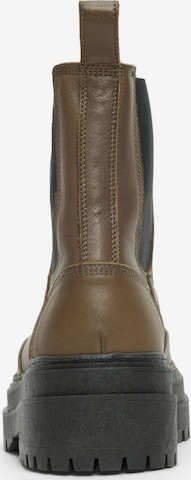 SELECTED FEMME Chelsea Boots 'Chunky' in Braun