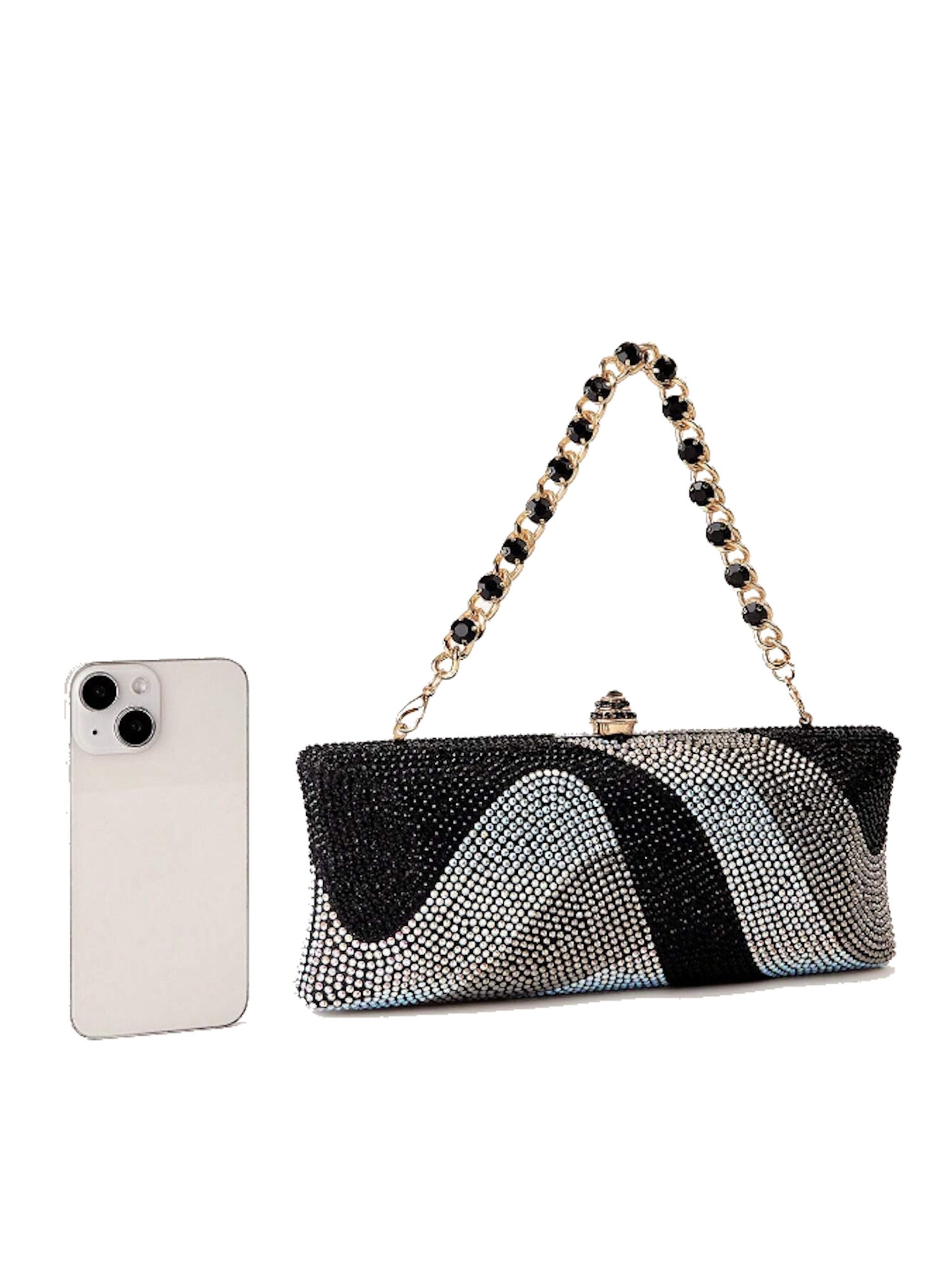 Tomshop24-7 Clutch 'Margo' in Black