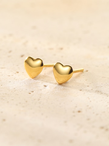 Hey Happiness Ohrringe 'Love Heart'‌‌‌‌‌‌ in Gold