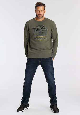 Man's World Sweatshirt in Grün