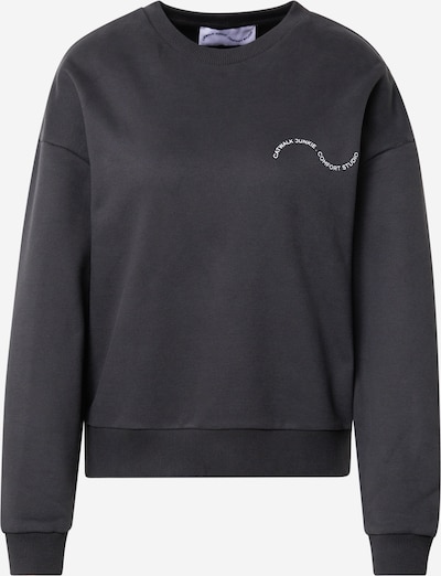 Comfort Studio by Catwalk Junkie Sweatshirt 'BE GOOD DO GOOD' i svart / vit, Produktvy