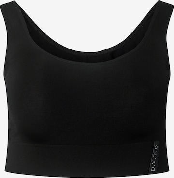 Devoted by Zizzi - Bustier Sujetador 'LANVIM' en negro: frente