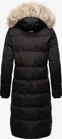 MARIKOO Winter Coat 'Schneesternchen' in Black