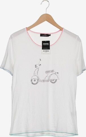 Zwillingsherz T-Shirt L in Weiß: predná strana