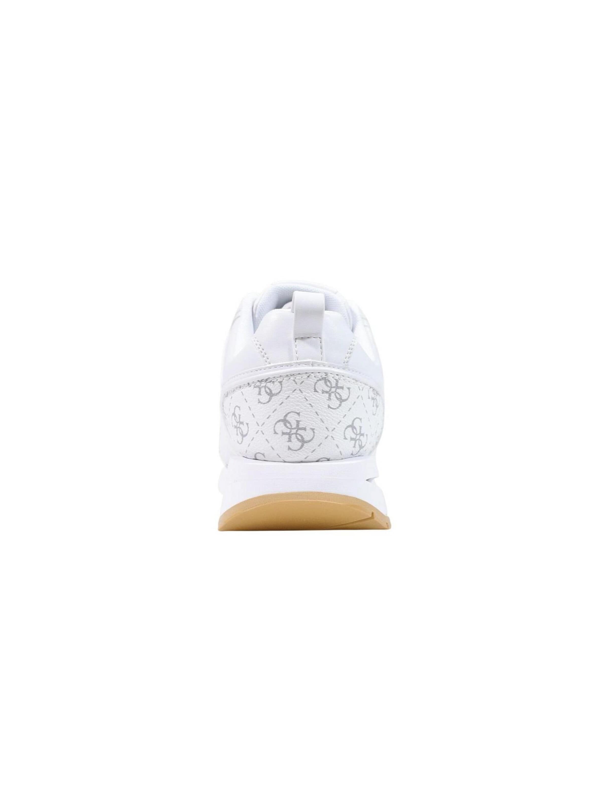 Sneaker bassa 'EVORY FLTEVR ELE12' di GUESS in bianco